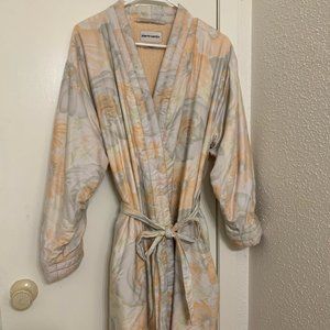 Vintage Pierre Cardin Bath Robe - Pastel Floral